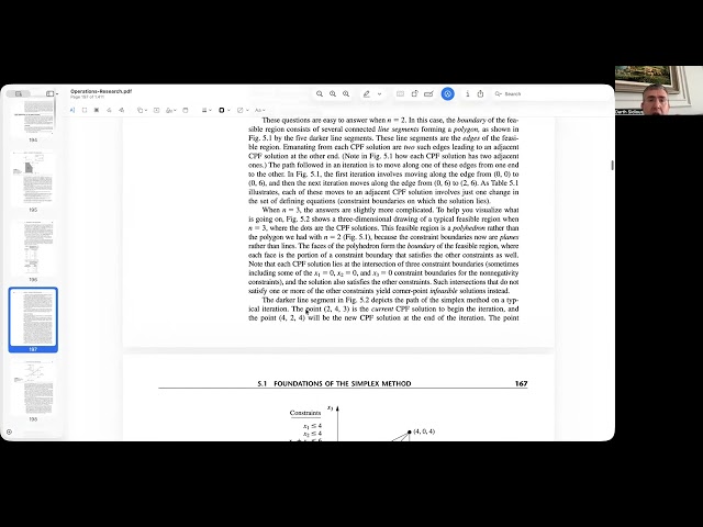 Fundamentals of the Simplex Method
