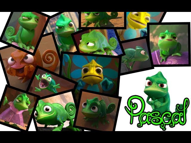Tangled - Pascal's Best Moments