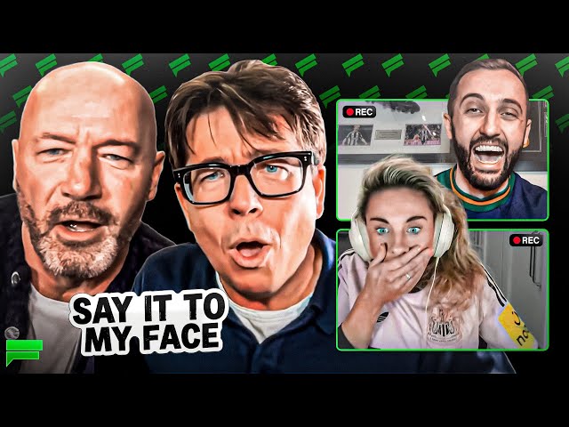 Newcastle fans DISRESPECT Alan Shearer… Not Knowing He’s Listening 😳 | Say it to my Face Ep.1