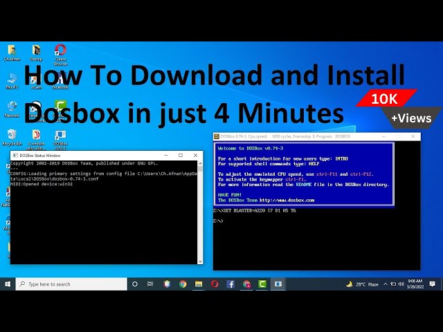 How to Download and Install DOSBox On Windows(7,8,10) in Just 4 Minutes