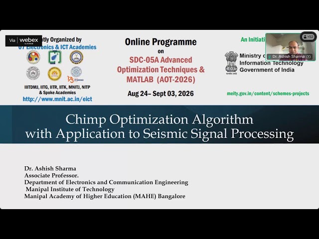 Day-2 Session-1 SDC-05A Advanced Optimization Techniques & MATLAB