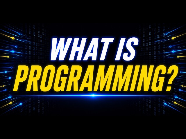 What Is Programming? 💻 | How Do We Tell a Computer What to Do?