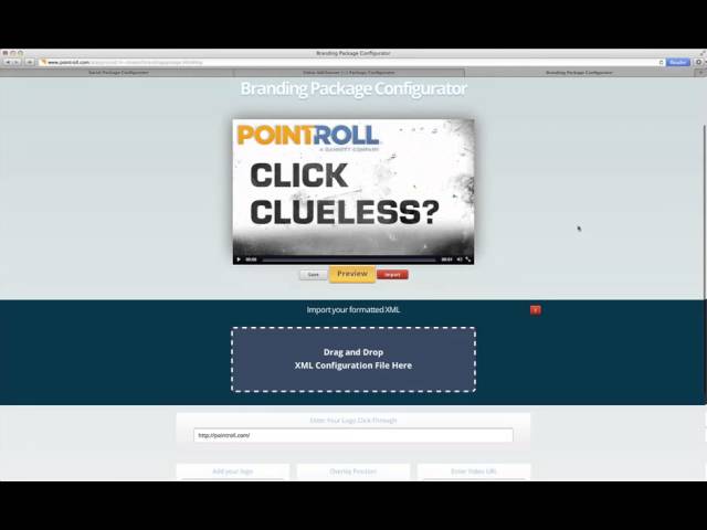 PointRoll Interactive In-Stream Video Packages Overview