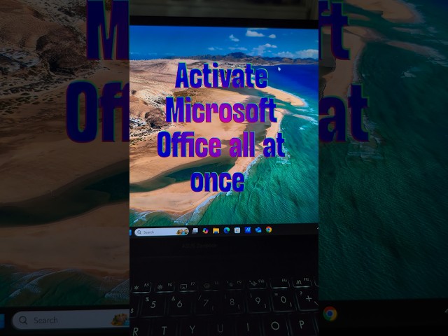 How to activate Microsoft Office all at once