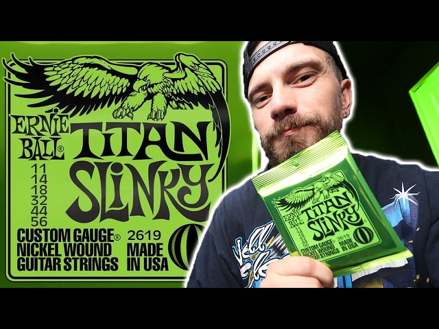 ERNIE BALL'S BEST STRINGS: TITAN SLINKY