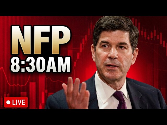 🔴NFP JOBS REPORT SHOCKING NEGATIVE! PAYROLL SHOCK MARKETS? | LIVE TRADING