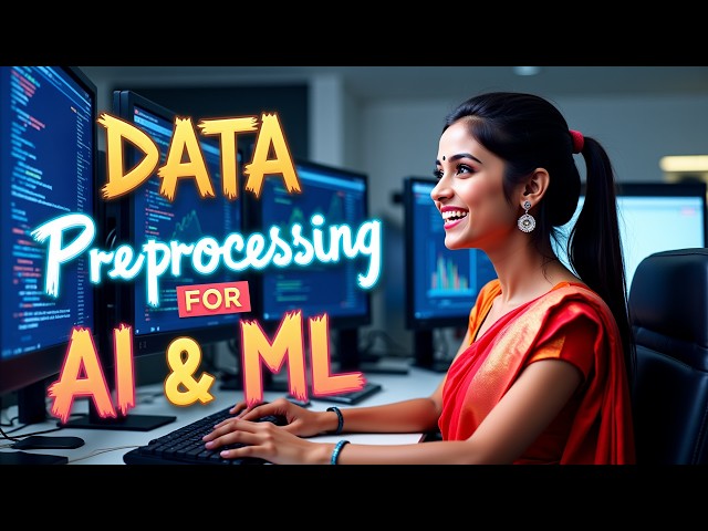 An Introduction to Data Preprocessing for AI , Machine Learning , GenAI and Deep Learning