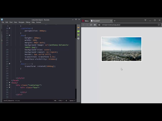 Advanced CSS Transformations with the backface-visibility property