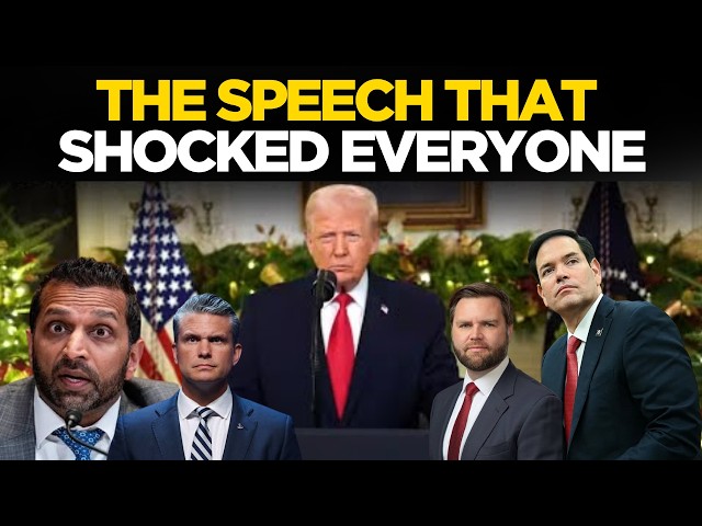 Trump Speech Live | US President Just Declare Emergency | Trump New Message To America | Kash Patel