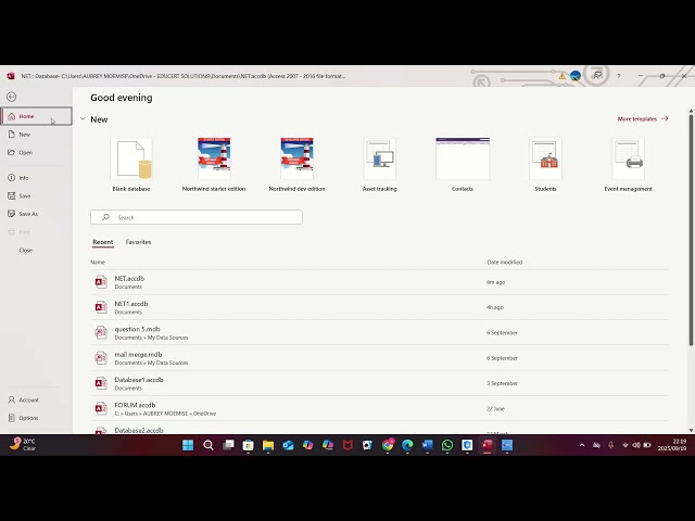 OFFICE DATA PROCESSING LEVEL 4 DATABASE 25IN