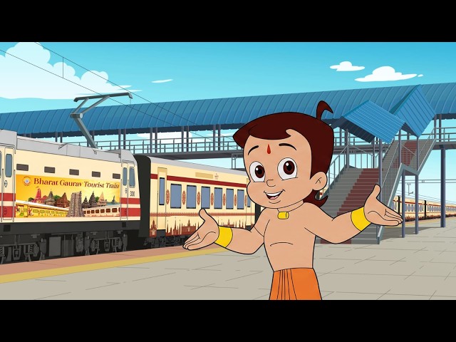 Chhota Bheem Discovers the Pride of India | Bharat Gaurav Tourist Train with IRCTC