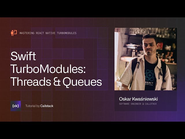 Understanding Threads and Queues in Swift TurboModules