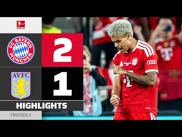 Luis Díaz STUNNER 🤯 | FC Bayern München vs. Aston Villa | Highlights