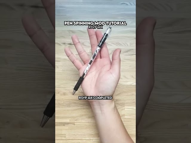 How to make RSVP MX pen spinning mod! 🛠️ #shorts