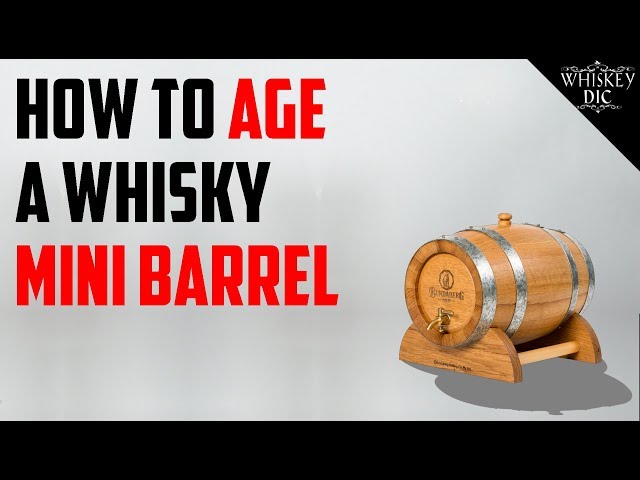 How To Age A Whisky Mini Barrel