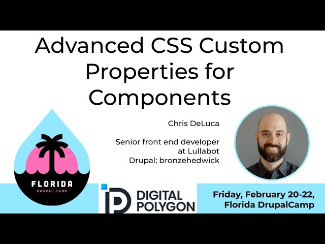Advanced CSS Custom Properties for Components