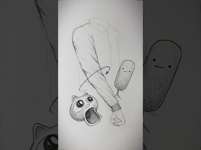 How To DRAW Folds In Clothing! #drawing #foryou #shorts