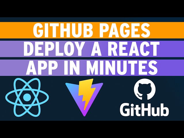 Deploy a React App to GitHub Pages in Under a Minute