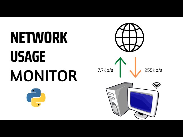 Create a Network Traffic Monitor using Python | psutil, prettytable | Source Code | PySeek