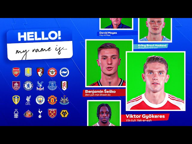 How to pronounce EVERY 2025/26 Premier League player and manager's name