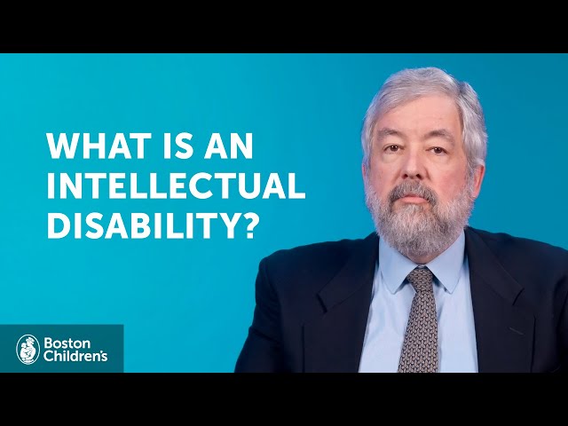 What is an intellectual disability? | Boston Children's Hospital