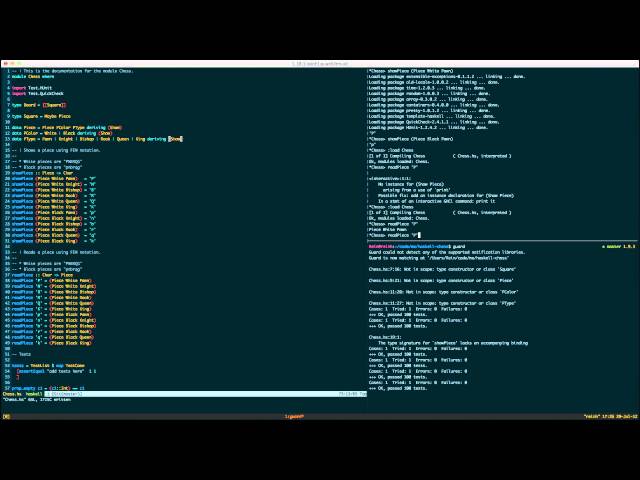 Haskell Live - Episode 1: The Chess Board