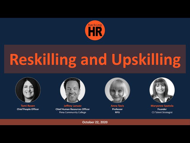Reskilling and Upskilling