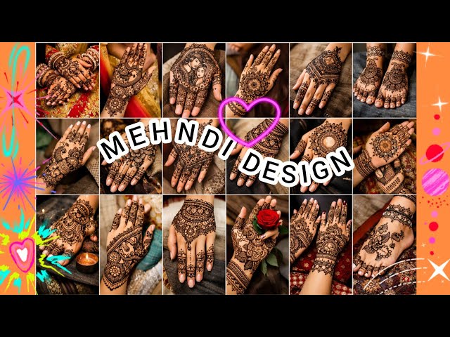 Very simple unique style mehndi design for back hand|new easy mehndi design 2026 | mehandi designs|