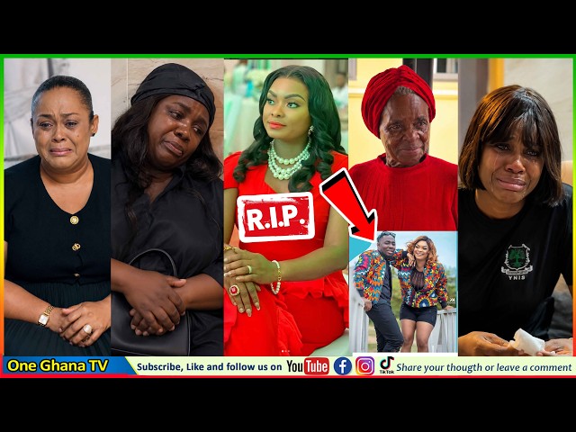 TEARS💔Vivian Jill, Tracey Boakye, Yvone Nelson & Celebs Struggle With Grieve At Beverly Afaglo’s Hse