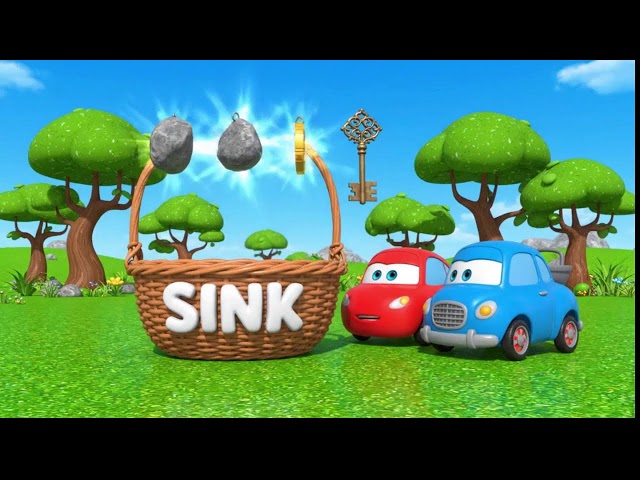 Sink or Float? 🤔💧 Fun Science Experiment for Kids with Vehicles