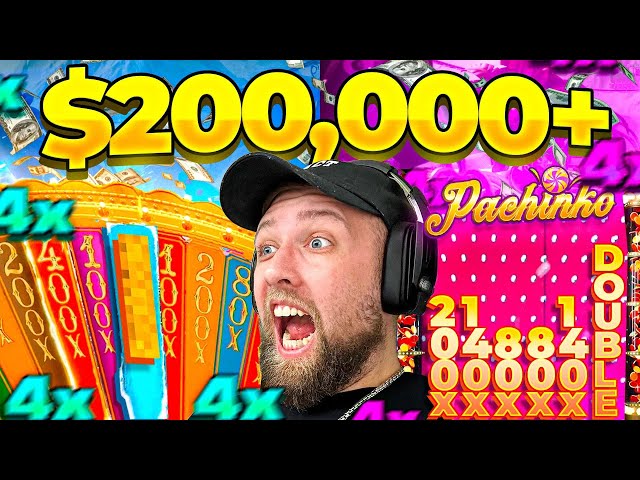 INSANE ALL IN $200,000+ CASH OUT ON MY BEST CRAZY TIME SESSION EVER!