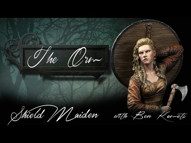 Nuts Planet Shield Maiden - Part 8 - Painting Leather on the Arm