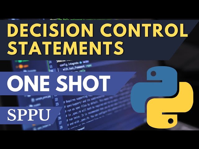 PPS Unit 2 One Shot | SPPU | Advance Data Types And Decision Control Statements In Python | #sppu