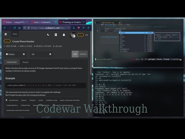 Codewars Question Problem-Solving with Python (Tutorial)