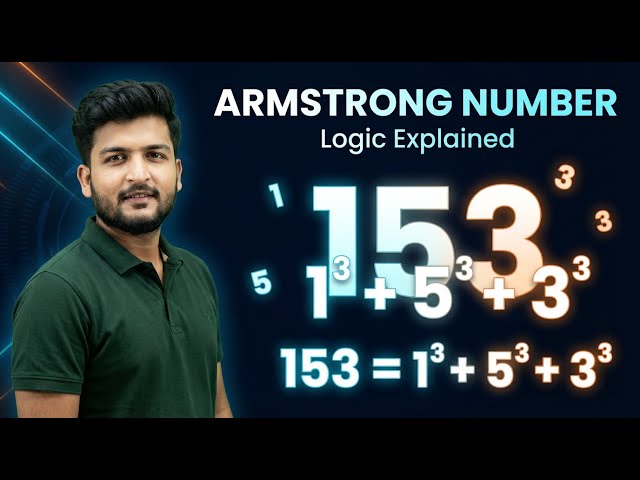 Armstrong Number in Java | Java Program to Check Armstrong Number | Basic Mathematics #4