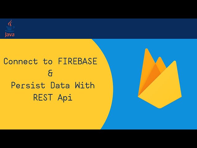 Firebase Tutorial | Google Firebase | Connect to Firebase With Java Rest API | Save Data to Firebase