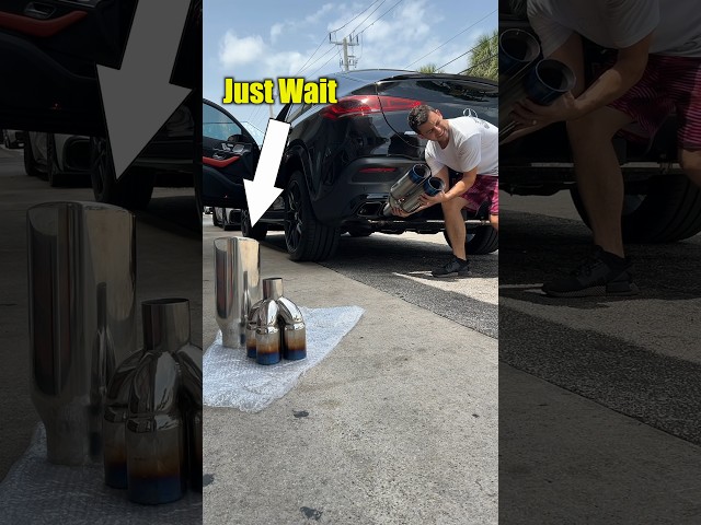 Exhaust Tips GLE 63s