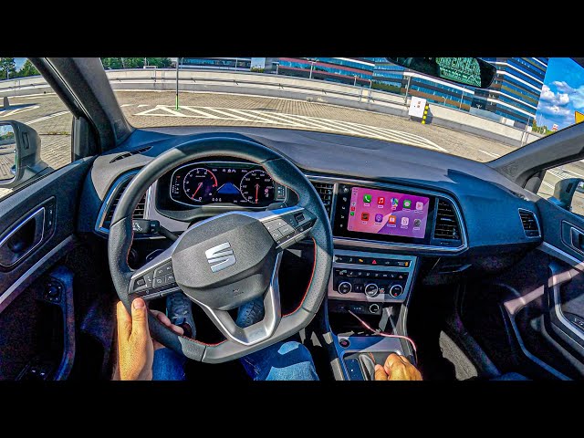 SEAT Ateca FR | 1.5 TSI 150 hp | POV Test Drive #2660 Joe Black