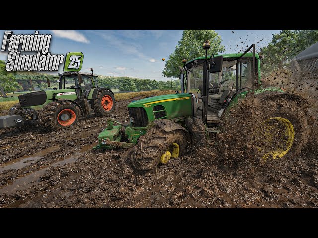 Realistic Mud System is Ready for Farming Simulator 25
