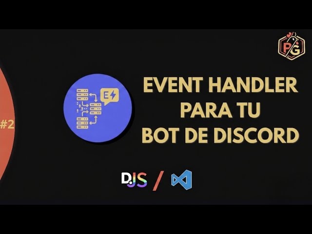 Event Handler Para tu bot de Discord 2026 - Discord.js