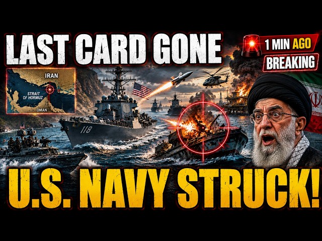 1 MINUTE AGO: U.S. Navy ERASES Iran’s Last Card in Strait of Hormuz