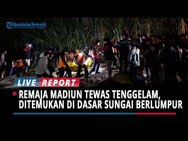 Madiun Teen Drowns in Bengawan Solo Tributary, Found on Muddy Riverbed