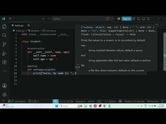 2. OOP  CONSTRUCTOR