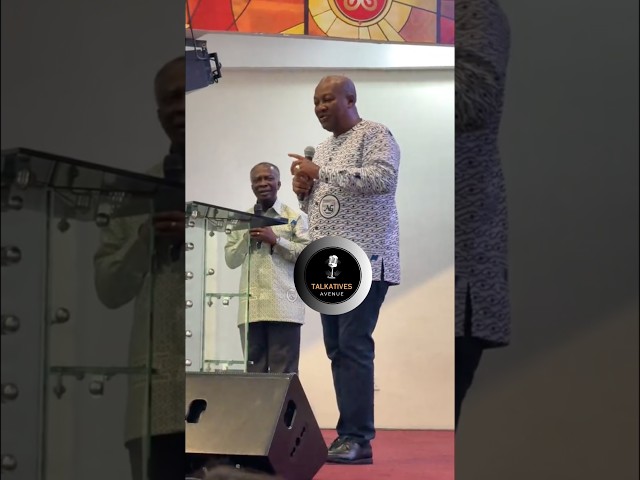 ¡Oye! Escucha lo que dice el presidente Mahama #talkativesavenue