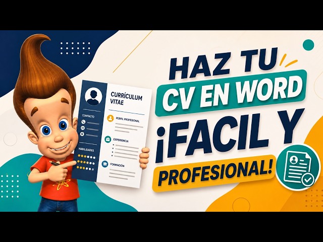 HOW TO MAKE A RESUME IN WORD 2026 EASY AND PROFESSIONAL!