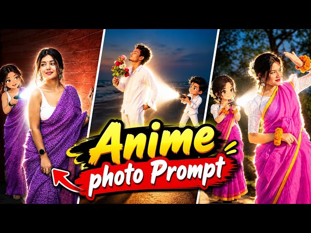 Trending 😍Anime Flashlight Photo Editing 🔥 | Viral AI Photo Editing Tutorial