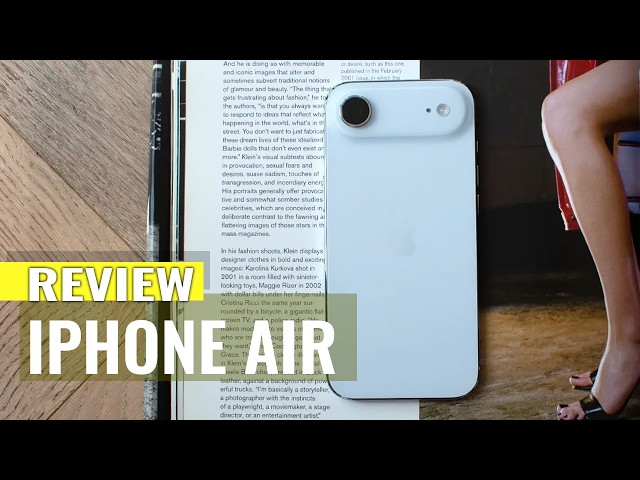 iPhone Air Review: Thin, Fast, and Surprisingly Durable