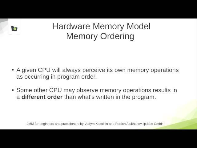 Vadym Kazulkin, Rodion Alukhanov: Java Memory Model (JMM) für Anfänger und Fortgeschrittene