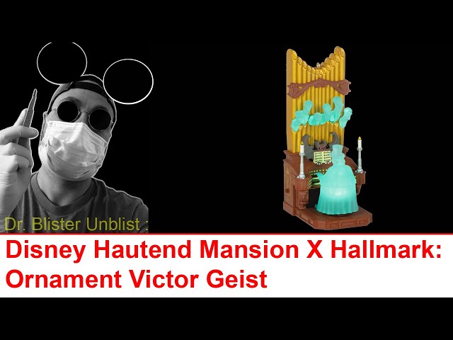 Disney The Haunted Mansion x Hallmark  Collection Victor Geist Ornament With Light and Sound