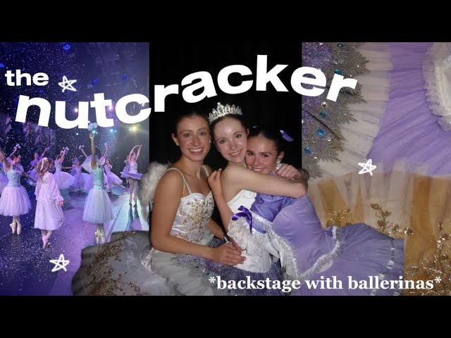 NUTCRACKER VLOG 2025 *backstage with ballet dancers*